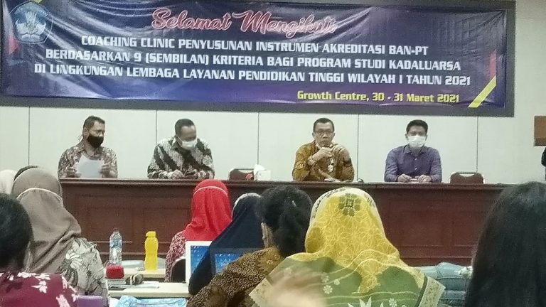 Read more about the article Coaching Clinic Penyusunan Instrumen Akreditasi BAN- PT Berdasarkan 9 (Sembilan) Kriteria bagi Program Studi Kadaluarsa Tahun 2021