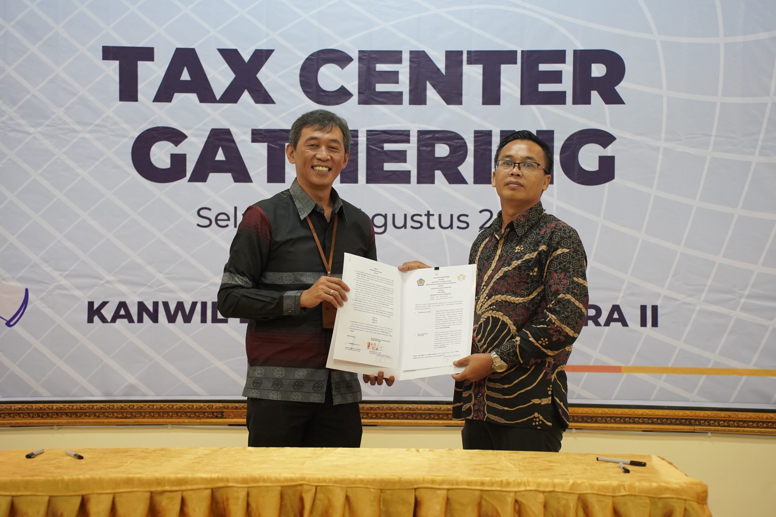 Read more about the article Universitas Quality Berastagi dan DJP Jalin Kerja Sama Strategis, dalam Bentuk Tax Center