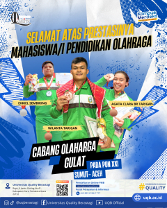 Read more about the article SANGAT MEMBANGGAKAN, 3 Mahasiswa/i Universitas Quality Berastagi Berhasil Raih Medali Pada Cabor Gulat di PON Aceh-Sumut 2024