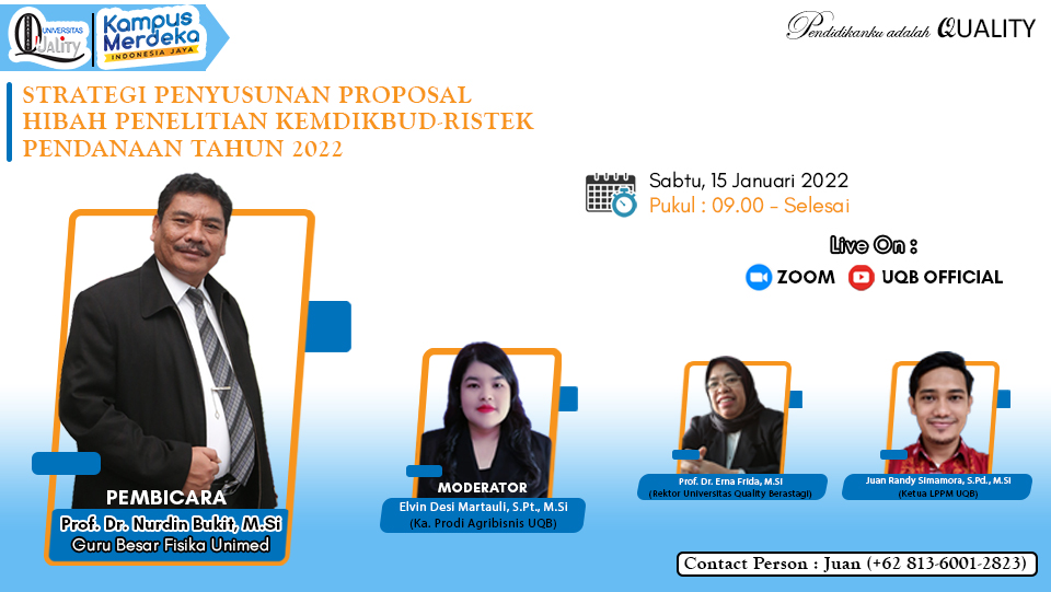 Read more about the article Strategi Penyusunan Proposal Hibah Penelitian Kemdikbud-Ristek Pendanaan Tahun 2022