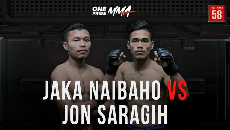 Read more about the article One Pride MMA FN 58 : Debut Manis Jon Saragih (Mahasiswa Universitas Quality Berastagi) Habisi Jaka  Naibaho