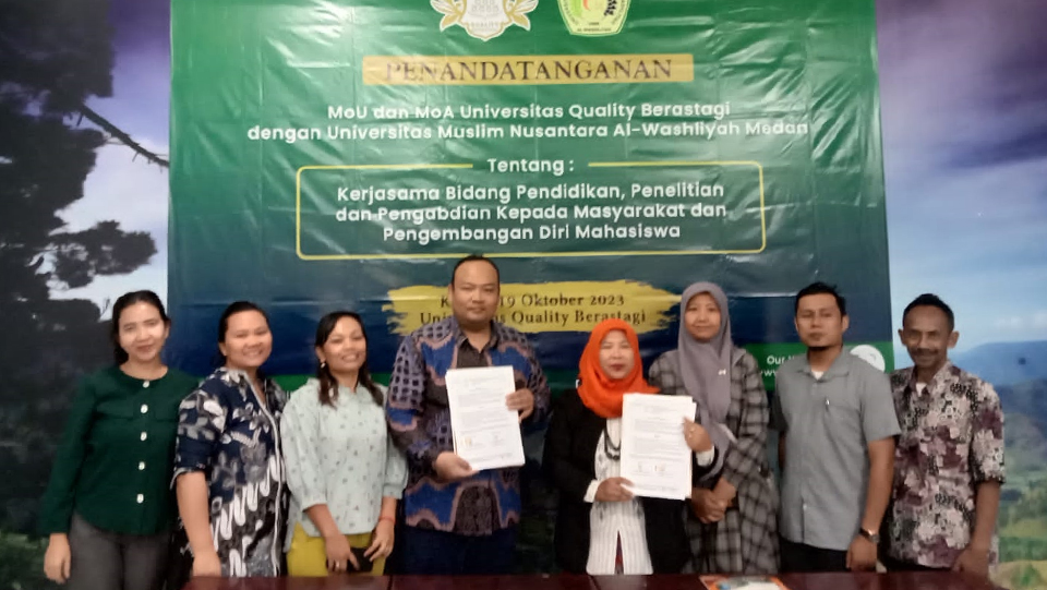 Read more about the article Perpanjangan MoA Fakultas Saintek dengan Fakultas Pertanian UMN Al Washliyah